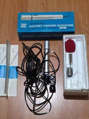 Vintage Selfix 6486 Electret Condenser Microphone – Made in Japan